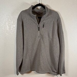 Merrell Gray 1/4 Zip Sweater Fleece Outdoor Classic Size XXL